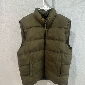 Green Puffer Vest